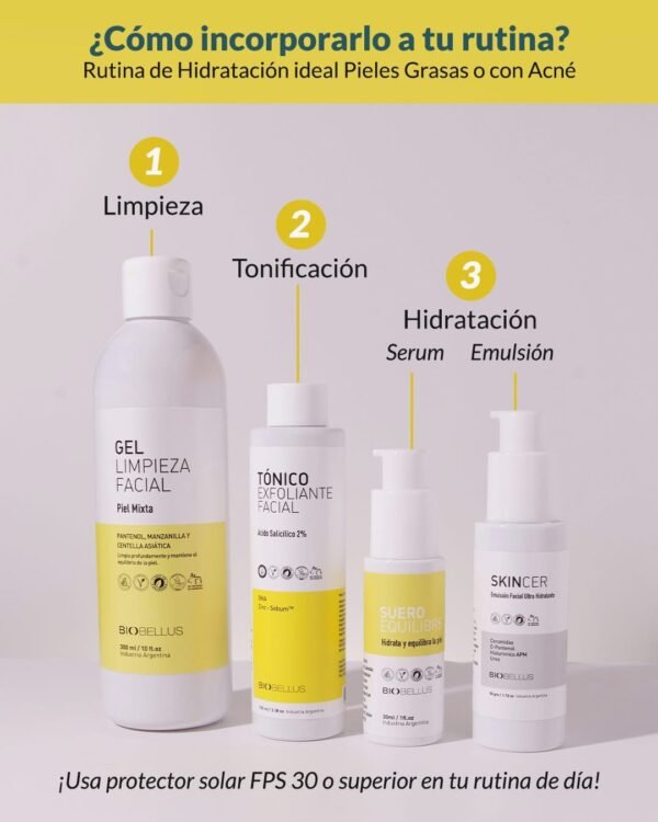 Tónico Exfoliante Facial con Ácido Salicílico 100 ml