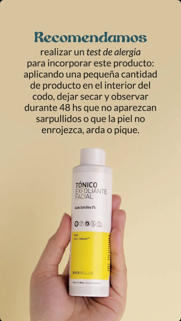 Tónico Exfoliante Facial con Ácido Salicílico 100 ml