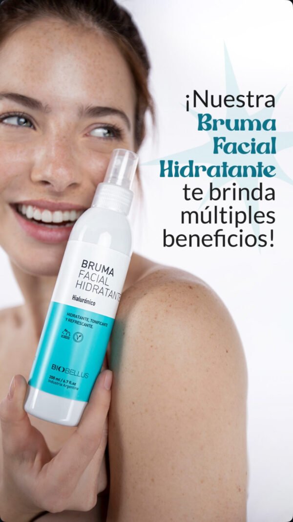 Bruma Facial Hidratante Hialurónico 200 ml
