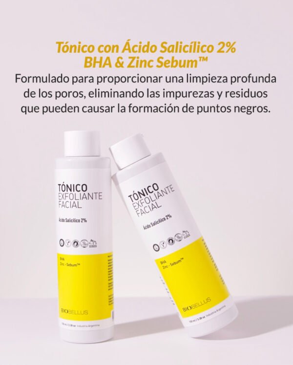 Tónico Exfoliante Facial con Ácido Salicílico 100 ml