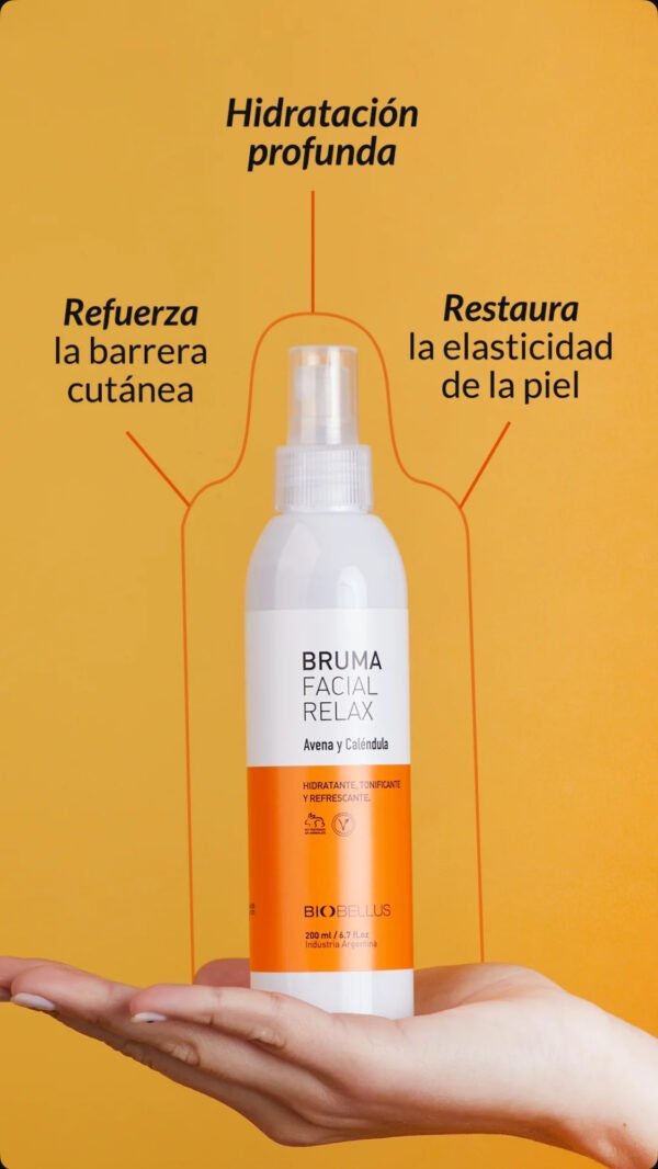 Bruma Facial Relax Avena y Caléndula 200 ml