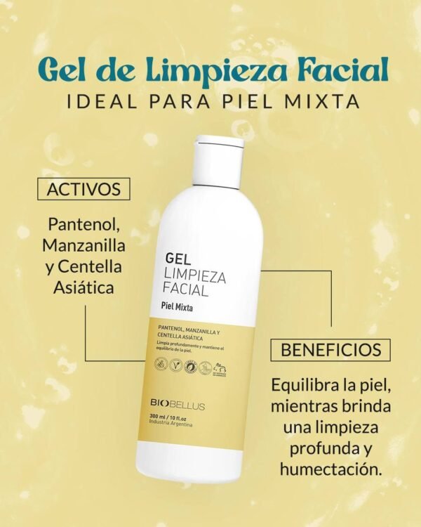Gel de Limpieza Facial para Piel Mixta 300 ml