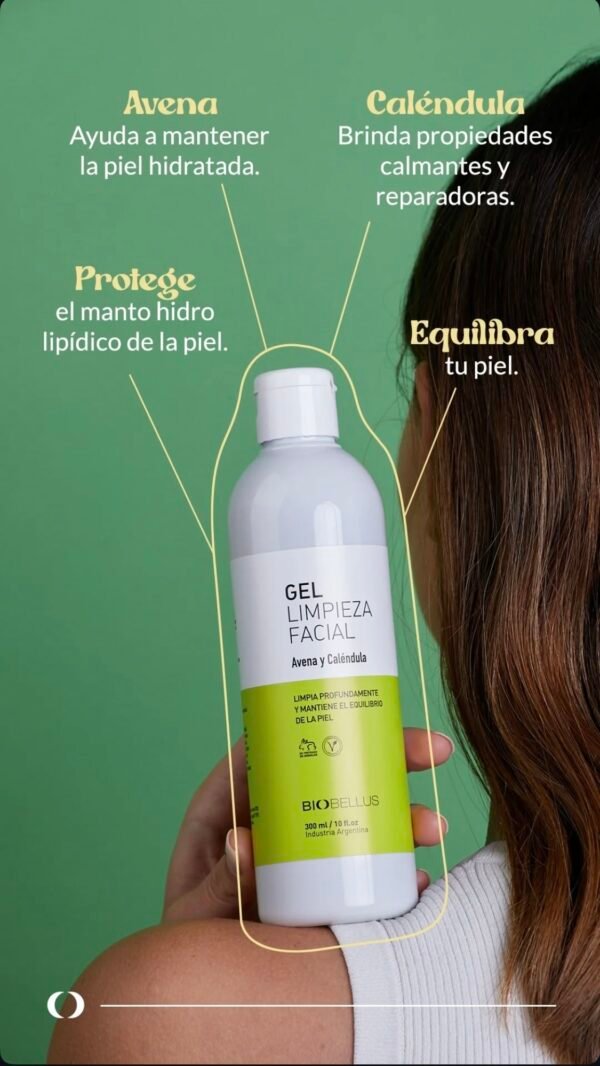 Gel de Limpieza facial Avena & Caléndula 300ml